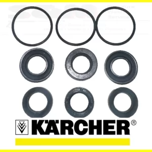 Genuine Karcher Pump Set for 12mm pistons HDS 6/10 & HDS 6/12 Seals Orings